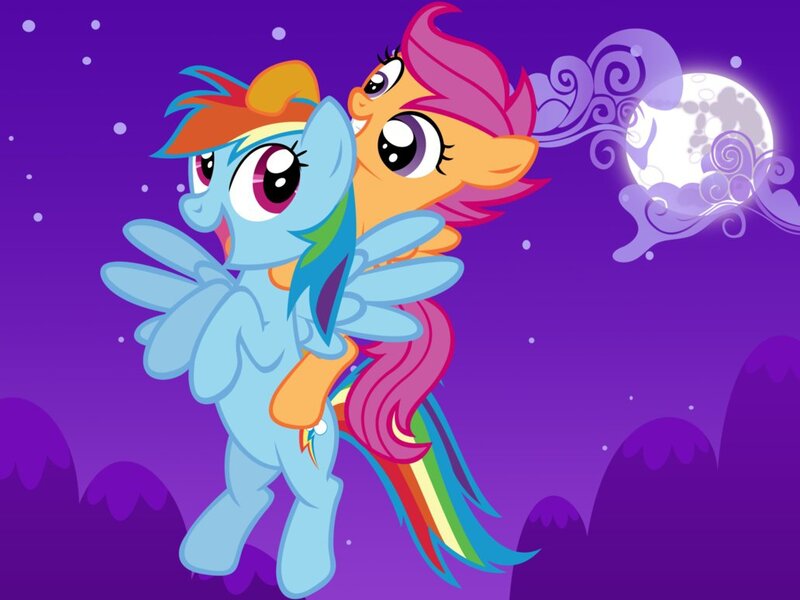 Rainbow Dash and Pinkie Pie