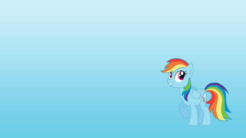 Rainbow Dash character art