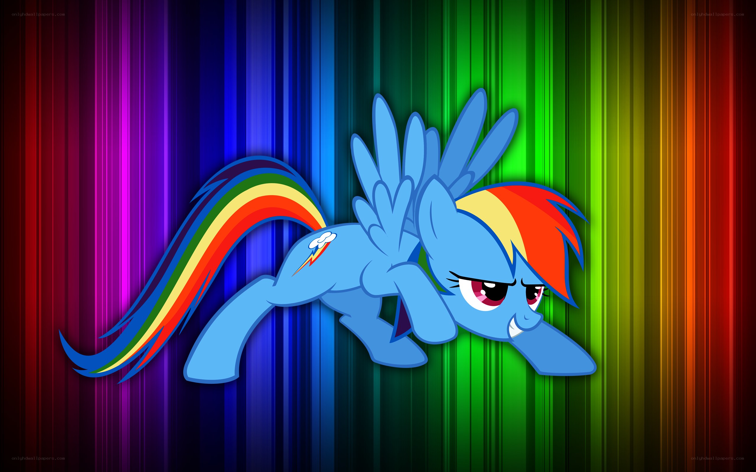 Rainbow Dash character art