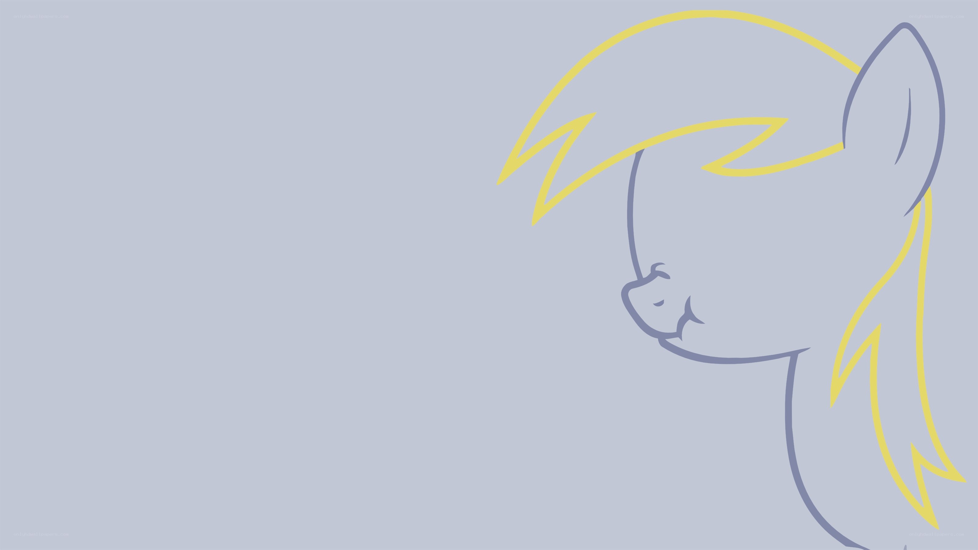 Rainbow Dash profile outline
