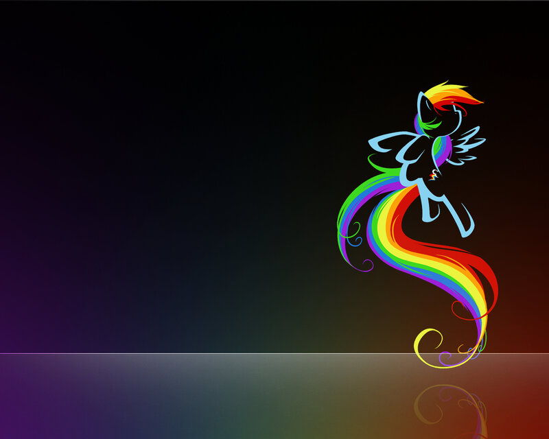 Rainbow Dash silhouette