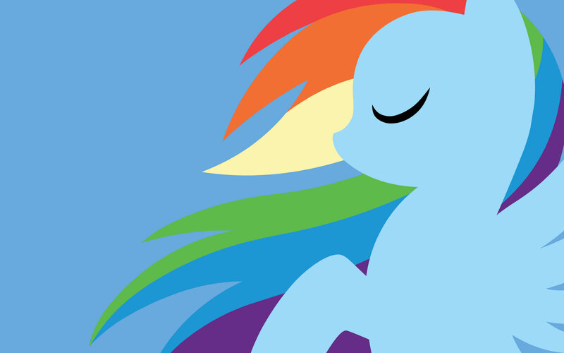 Rainbow Dash sleeping