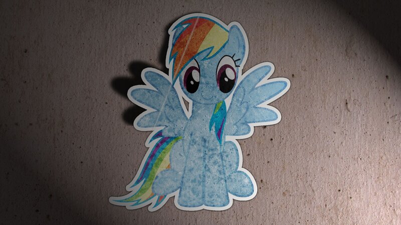 Rainbow Dash Sticker