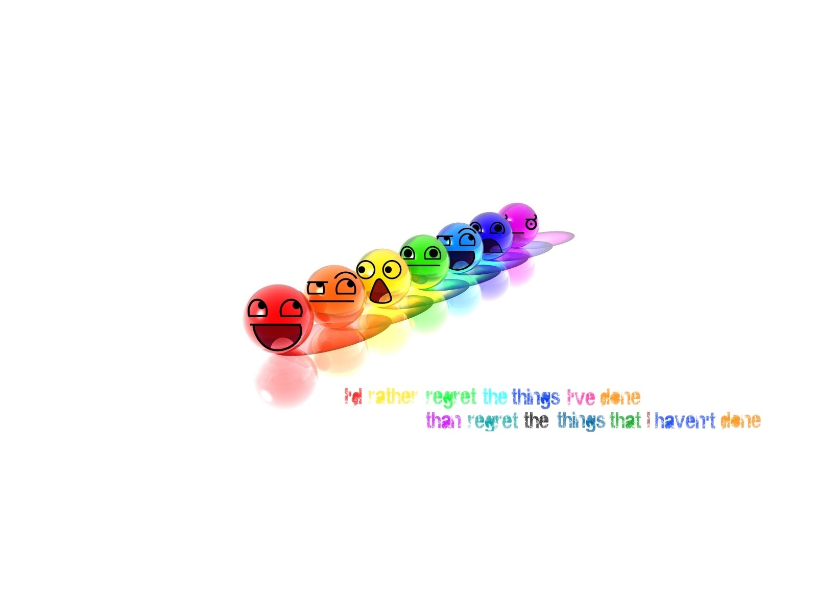 rainbow emoji quote