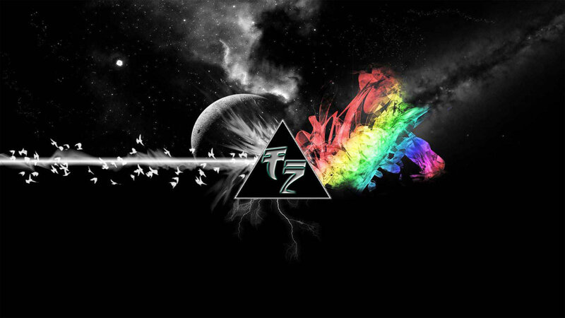 Rainbow Explosion in Space