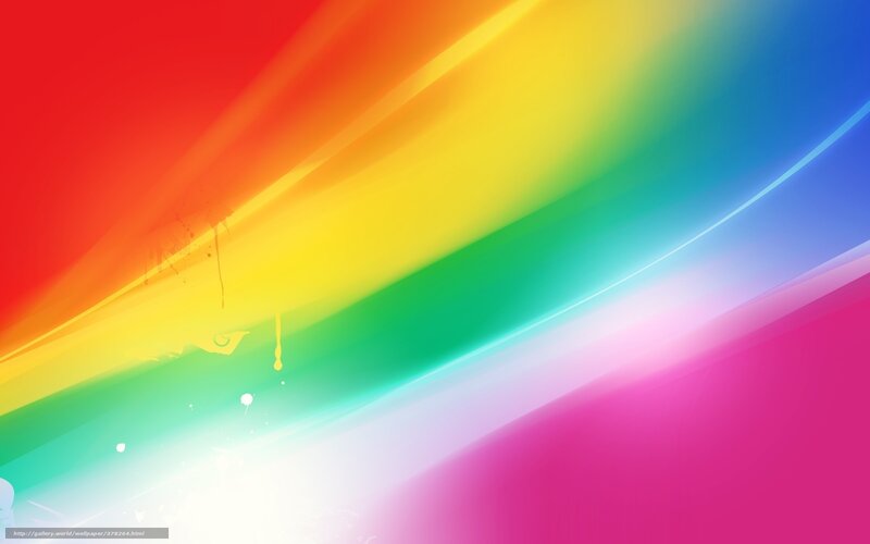 Rainbow Gradient Background — Red