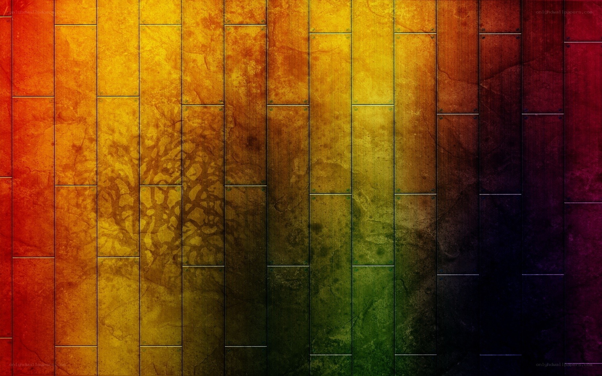 rainbow gradient wood texture