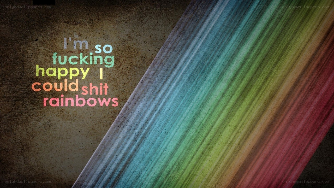 rainbow happiness quote