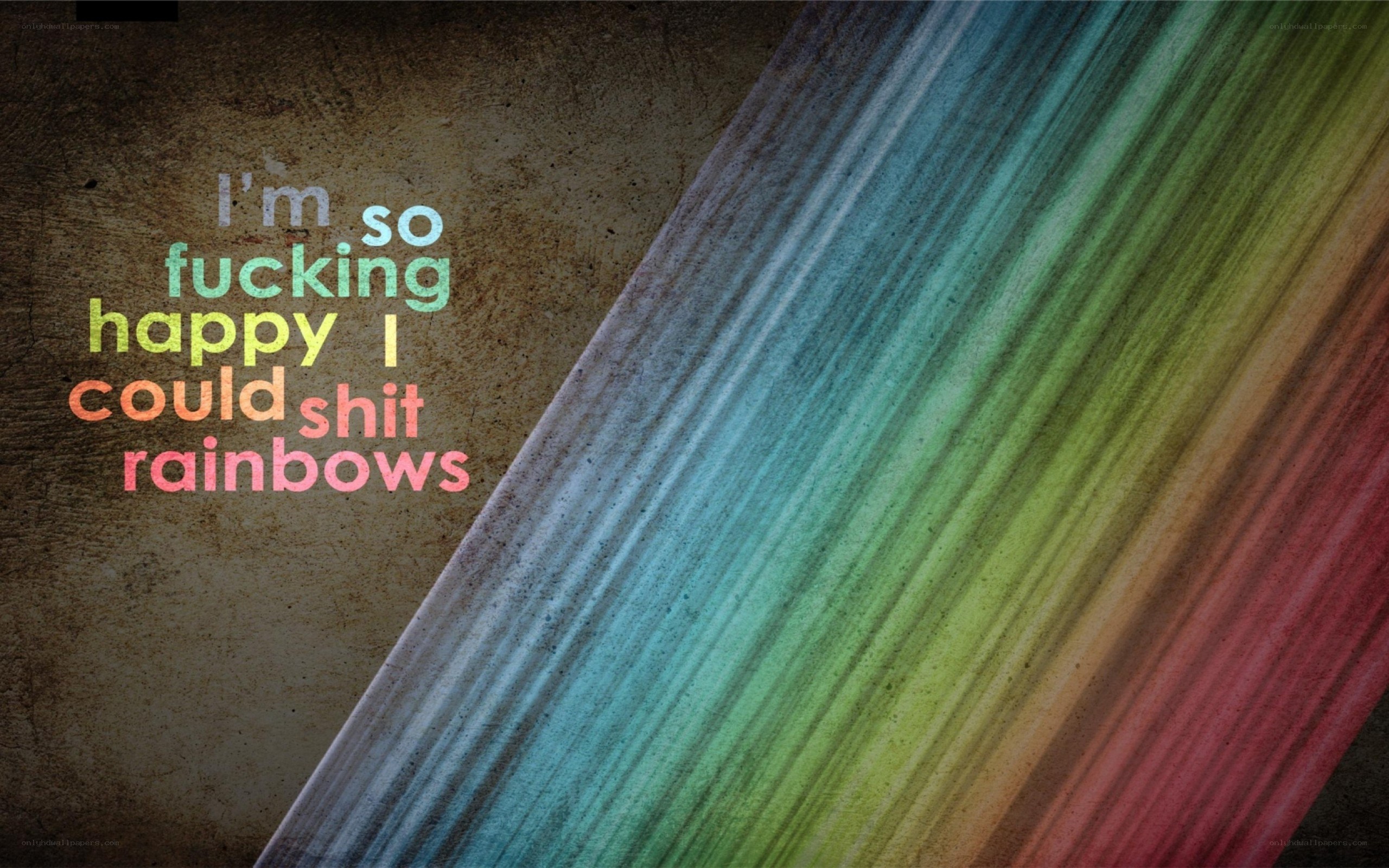 rainbow happiness quote