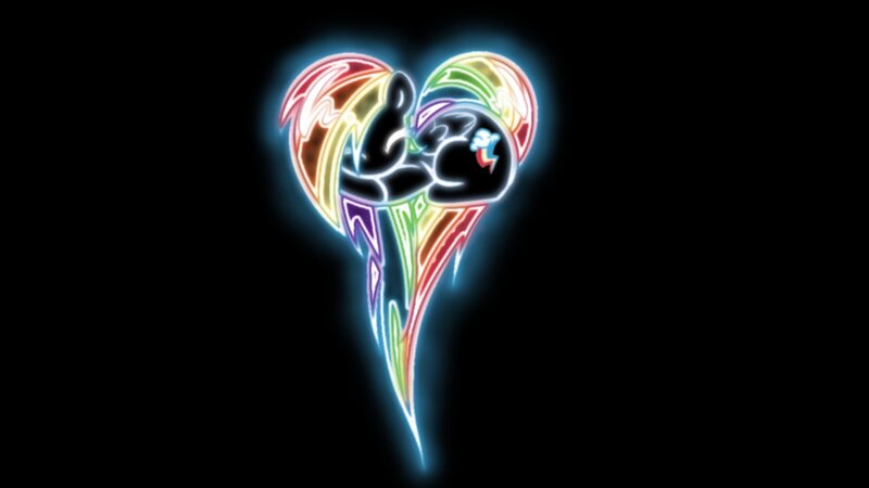 rainbow heart logo