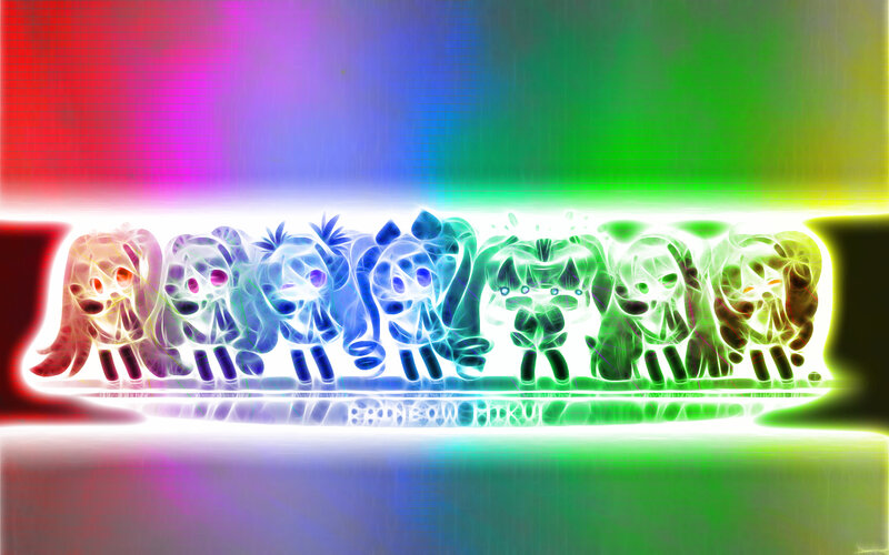 Rainbow Hikari characters