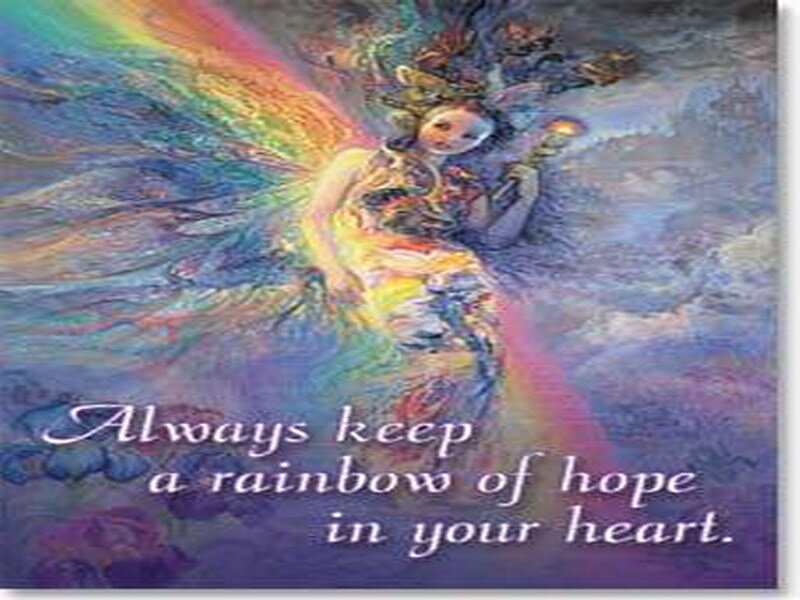 rainbow hope angel