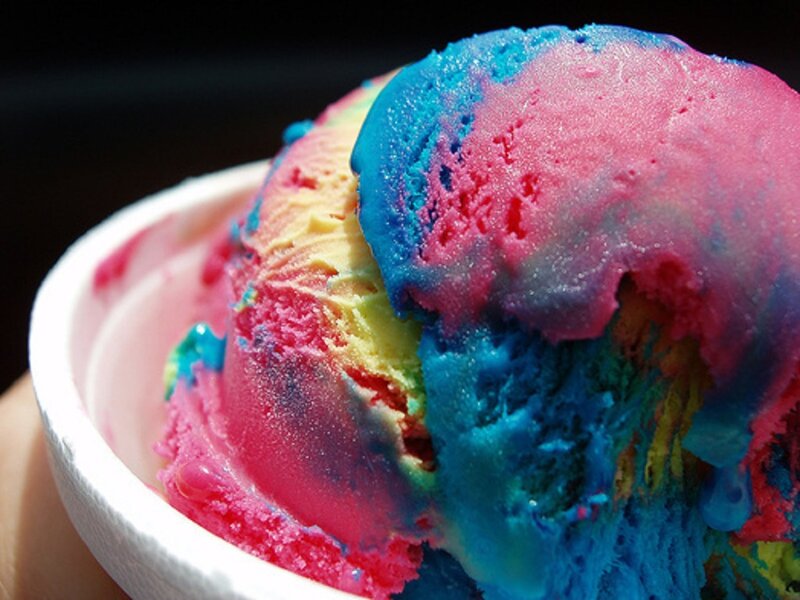 Rainbow Ice Cream Scoop