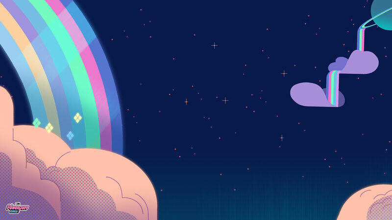 Rainbow in Space — Blue