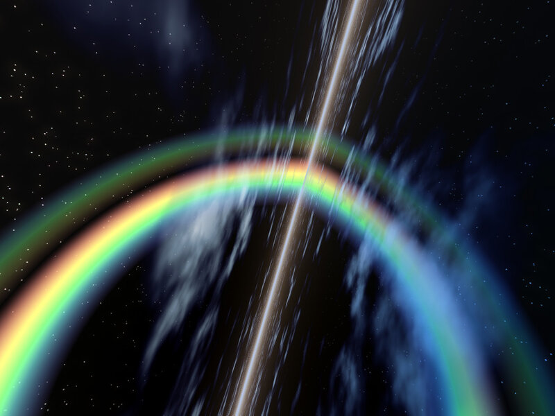Rainbow in Space — Green