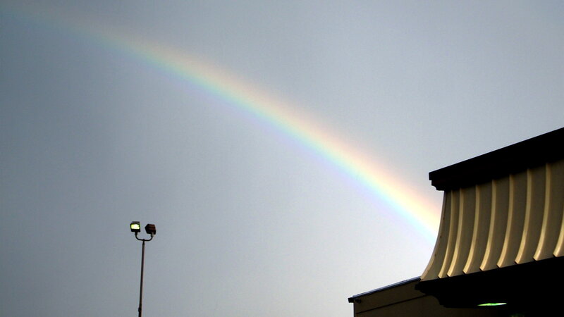 Rainbow in the Sky — Gray