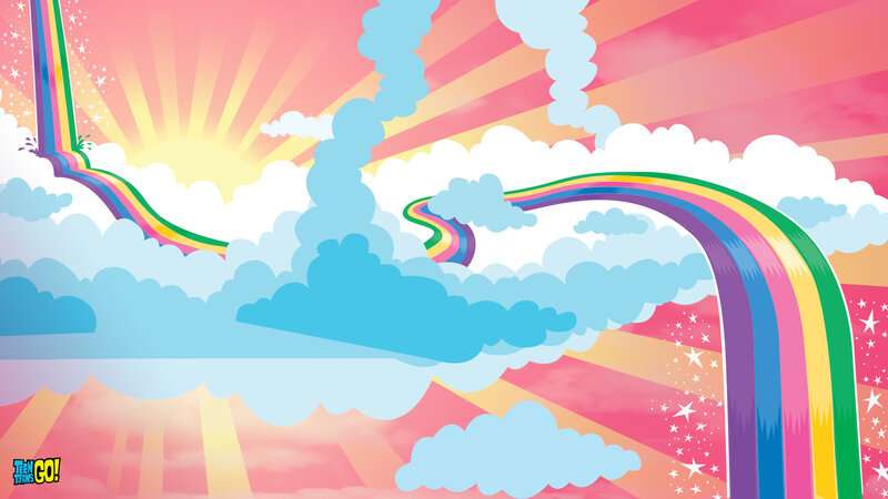 Rainbow in the Sky — Pink