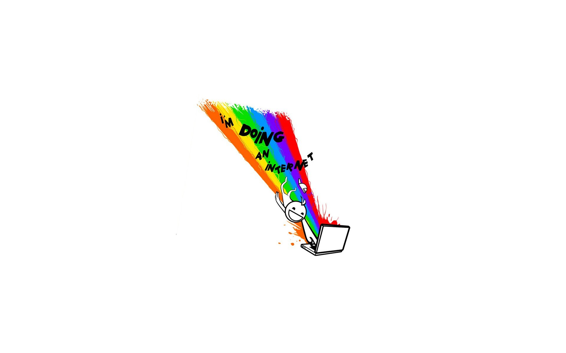 rainbow internet meme