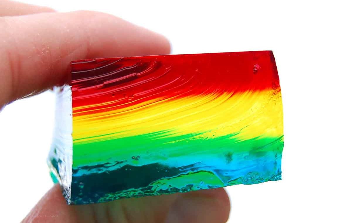rainbow jelly candy