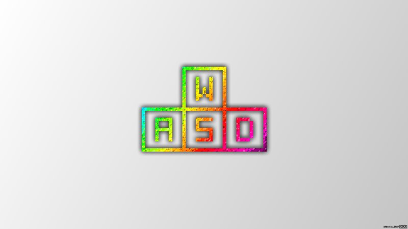 Rainbow Keyboard Keys