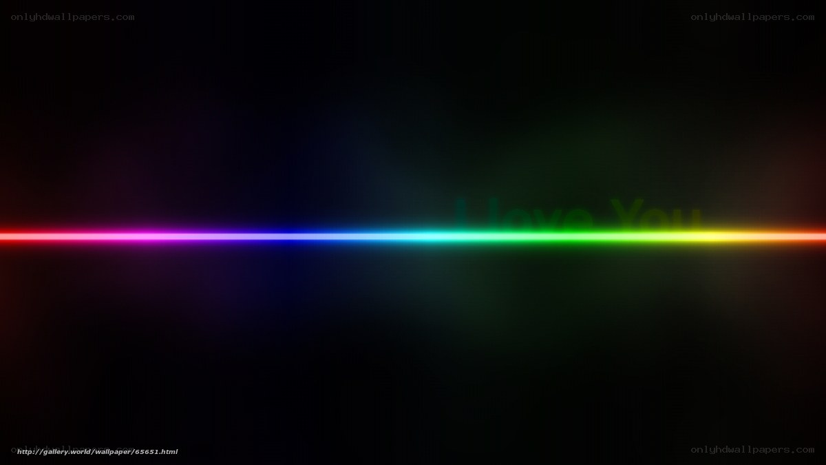 rainbow light beam