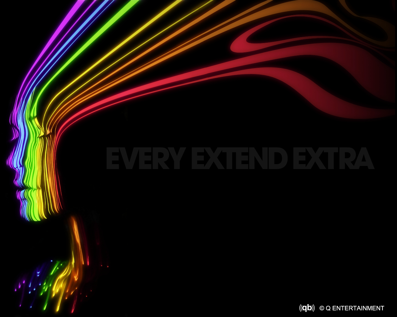rainbow light silhouette