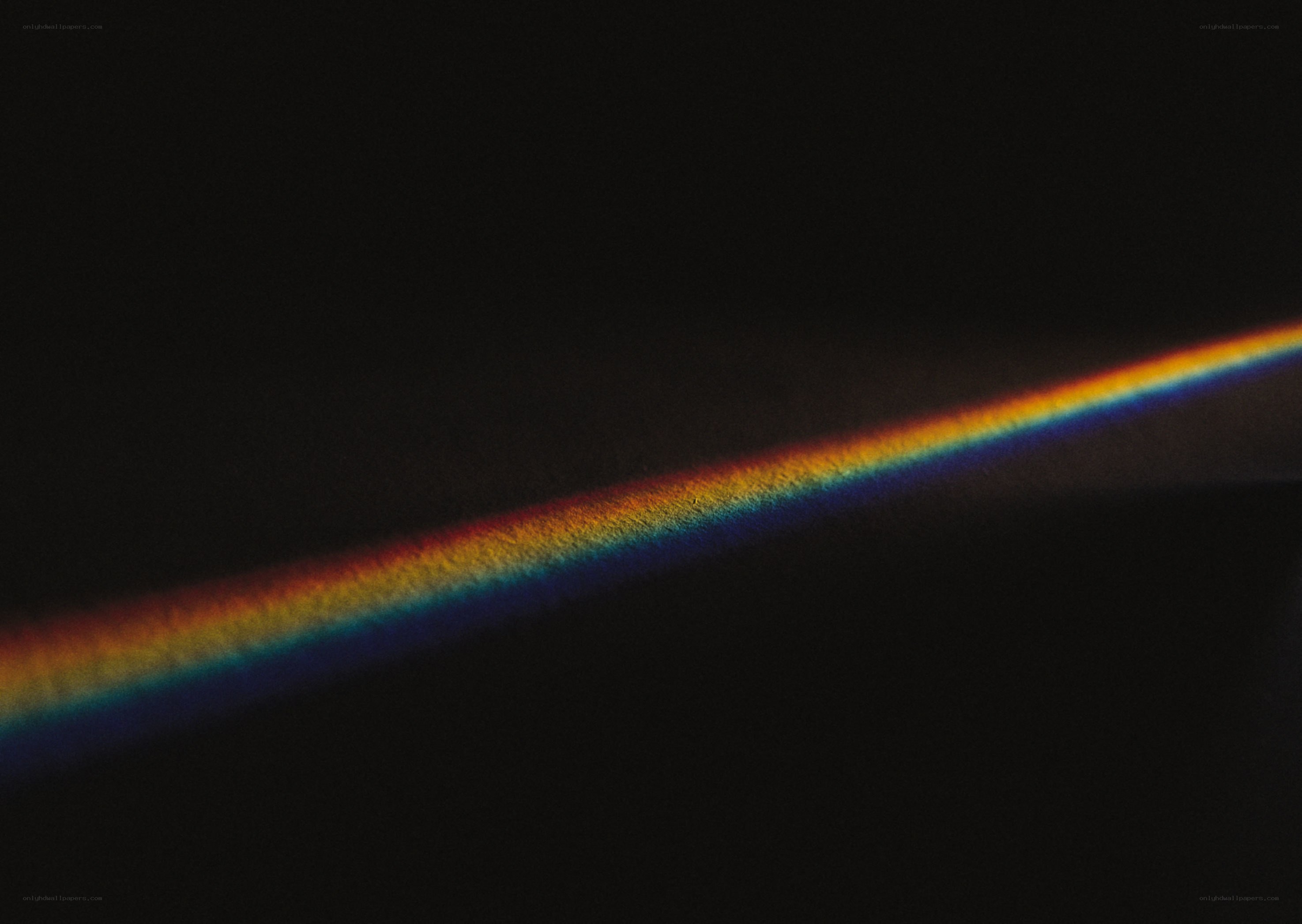 Rainbow light spectrum