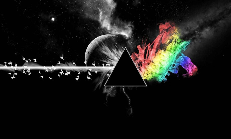 Rainbow Light Spectrum — Black