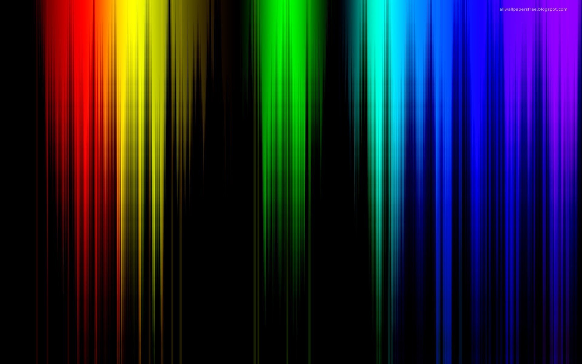 rainbow light streaks