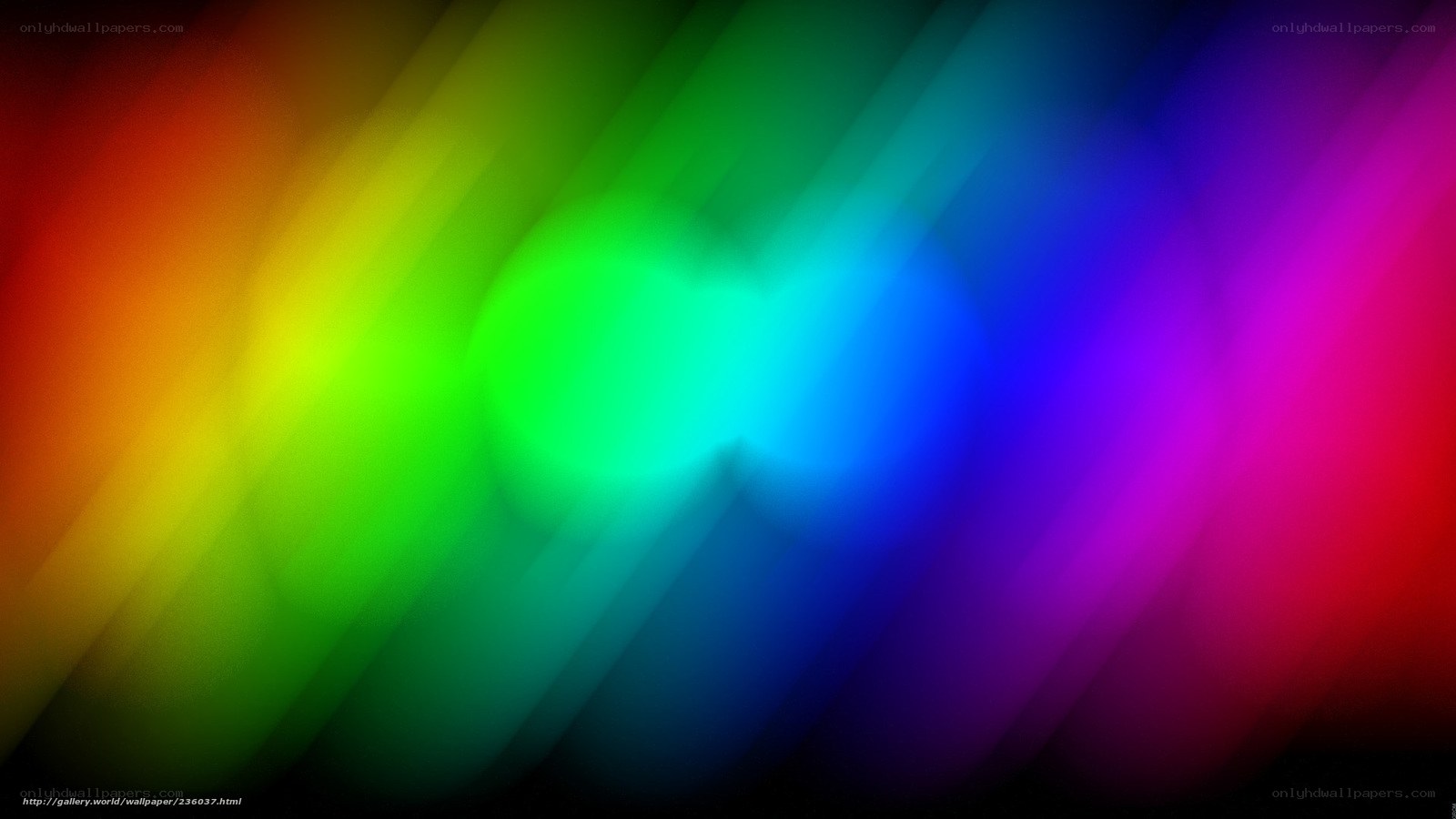 rainbow light streaks