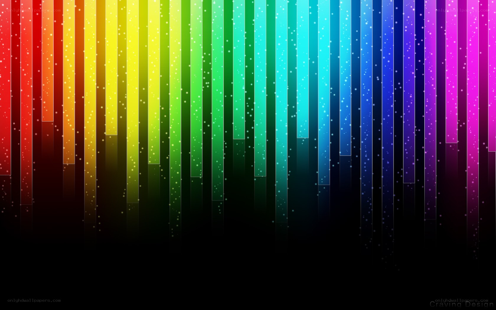rainbow light streaks background