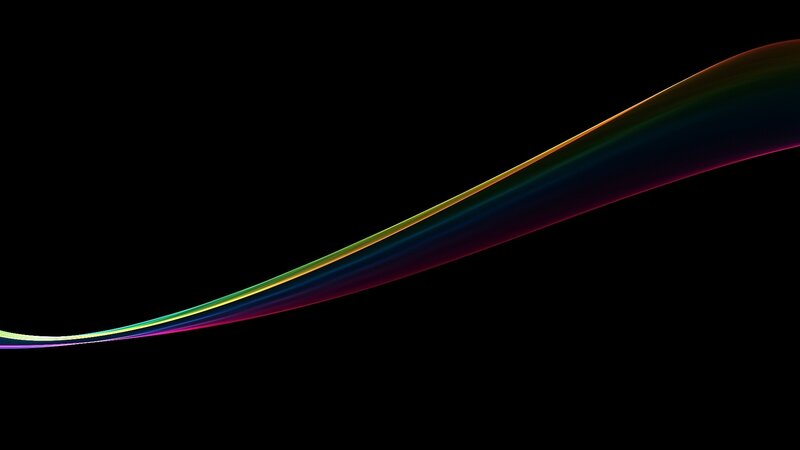 Rainbow light wave