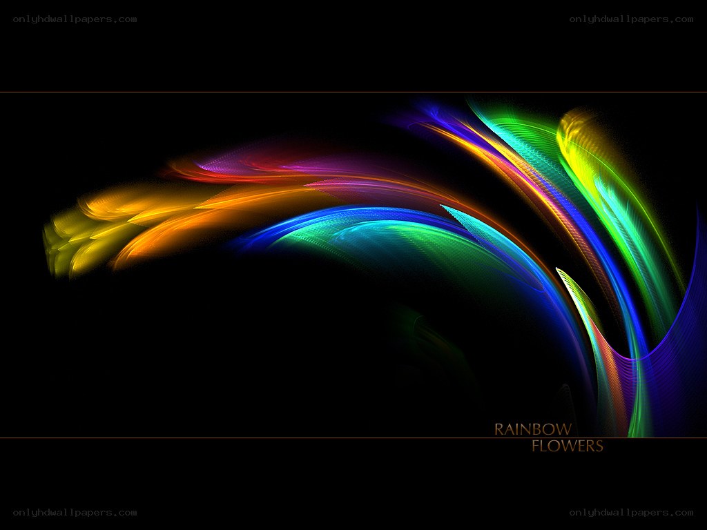 Rainbow light waves