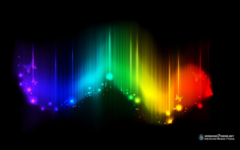 Rainbow Light Waves — Blue