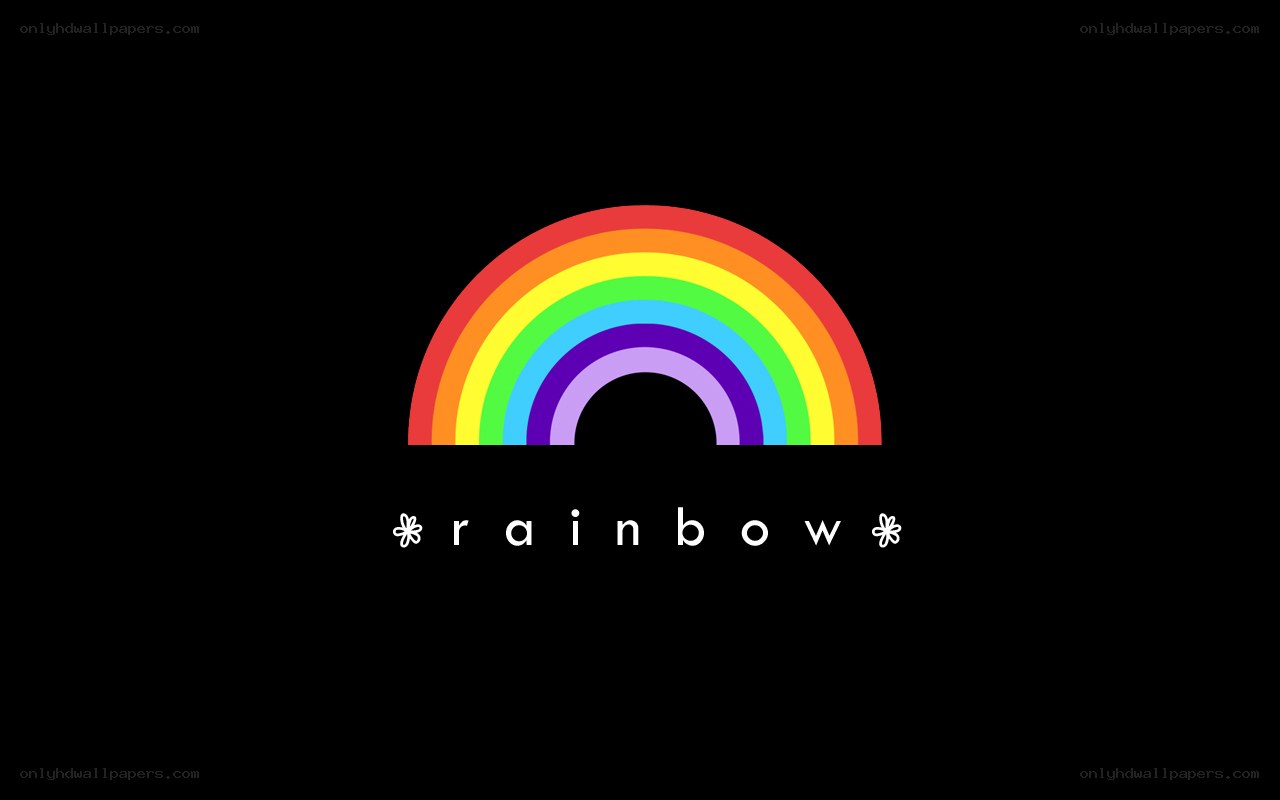rainbow logo design