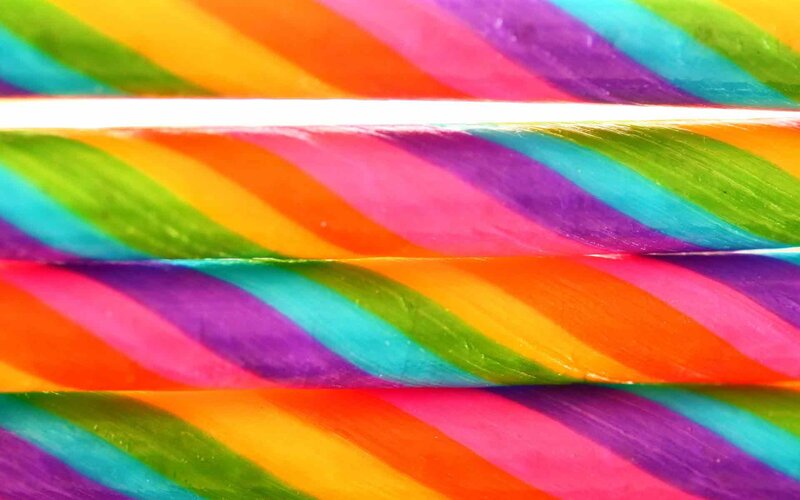 Rainbow Lollipops