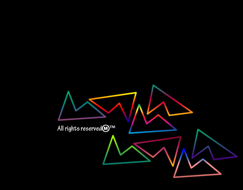 Rainbow Mountain Shapes