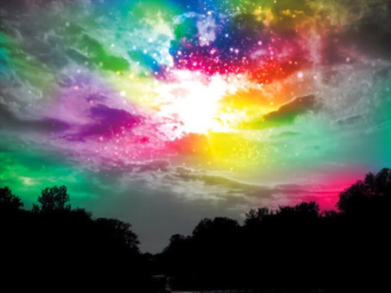 Rainbow Nebula Sky