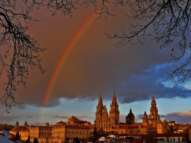 Rainbow over Cathedral