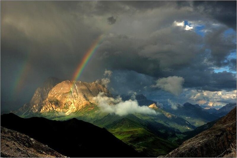 Rainbow over Mountain