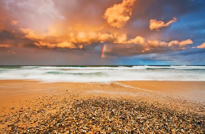 Rainbow over Ocean Beach