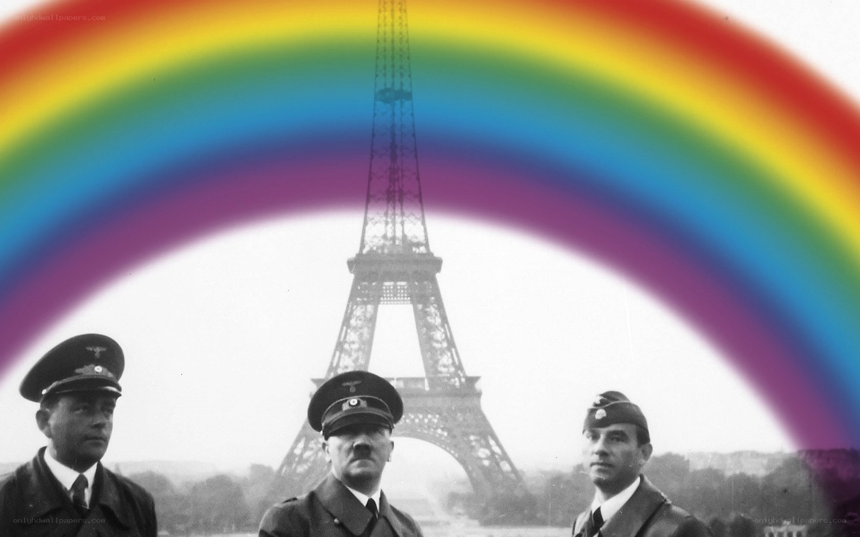Rainbow over Paris