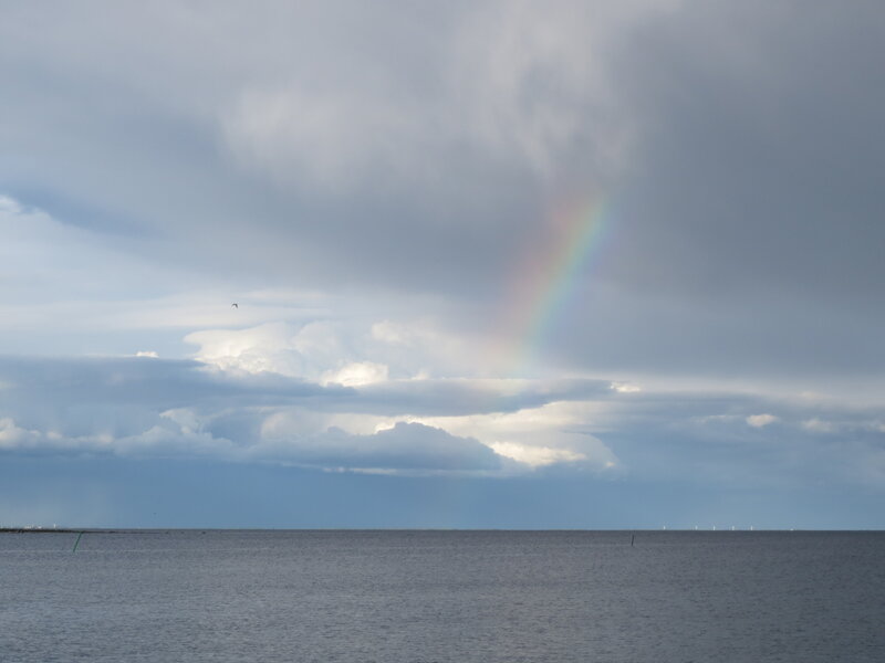 Rainbow over Sea