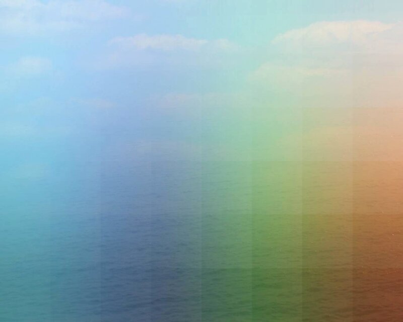 rainbow over the ocean