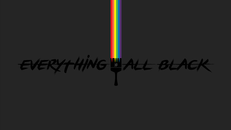 Rainbow Paintbrush — Black