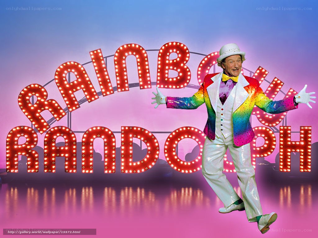 Rainbow Randolph in costume