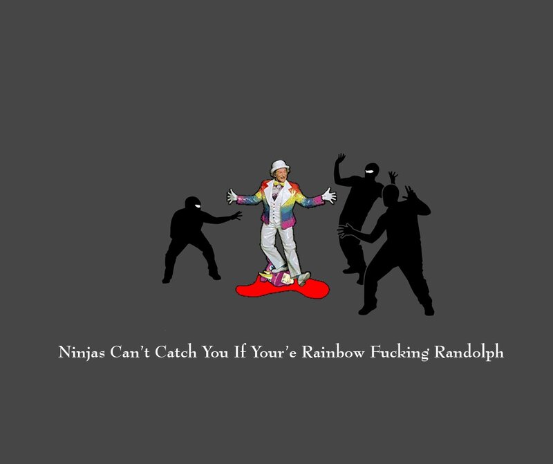 Rainbow Randolph vs Ninjas
