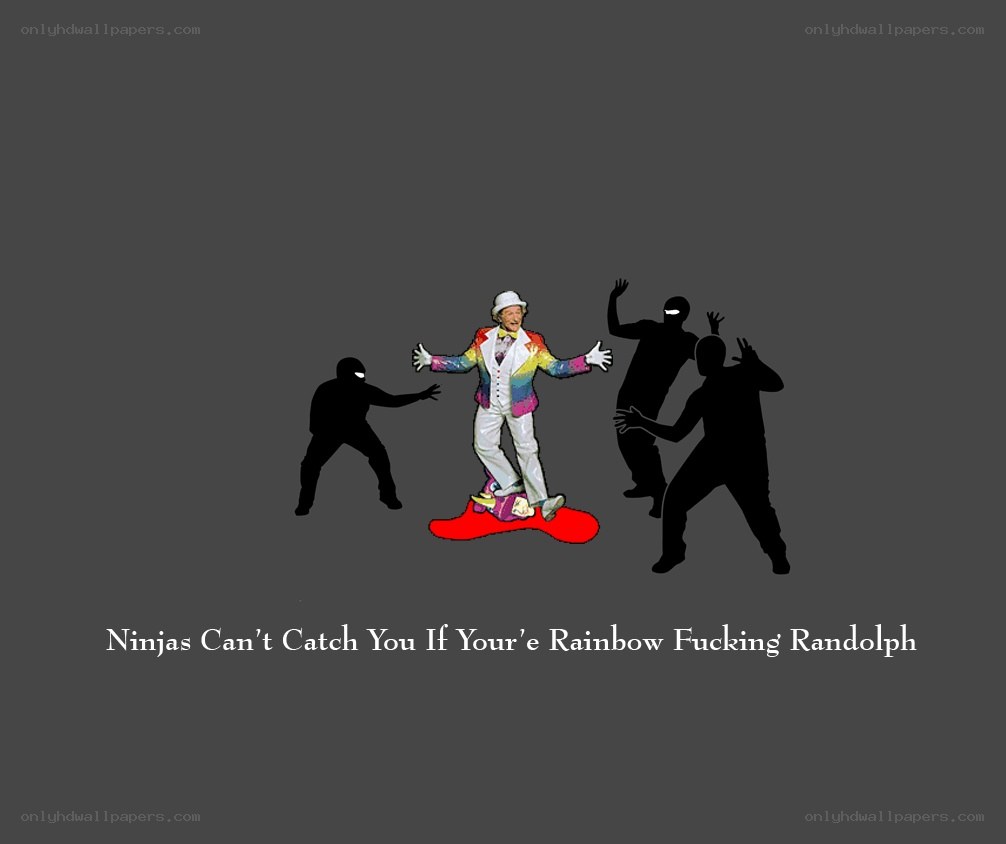 Rainbow Randolph vs Ninjas