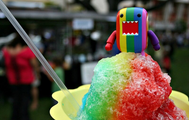 Rainbow Shaved Ice