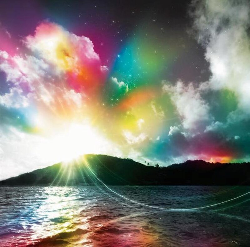 Rainbow Sky over Water